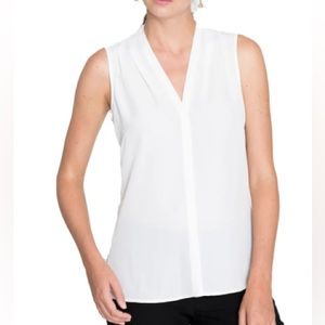 Nic + Zoe Easy Day To Night V-Neck Sleeveless Top - Size L